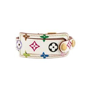 Louis Vuitton White Multicolore LV Monogram ID Bracelet